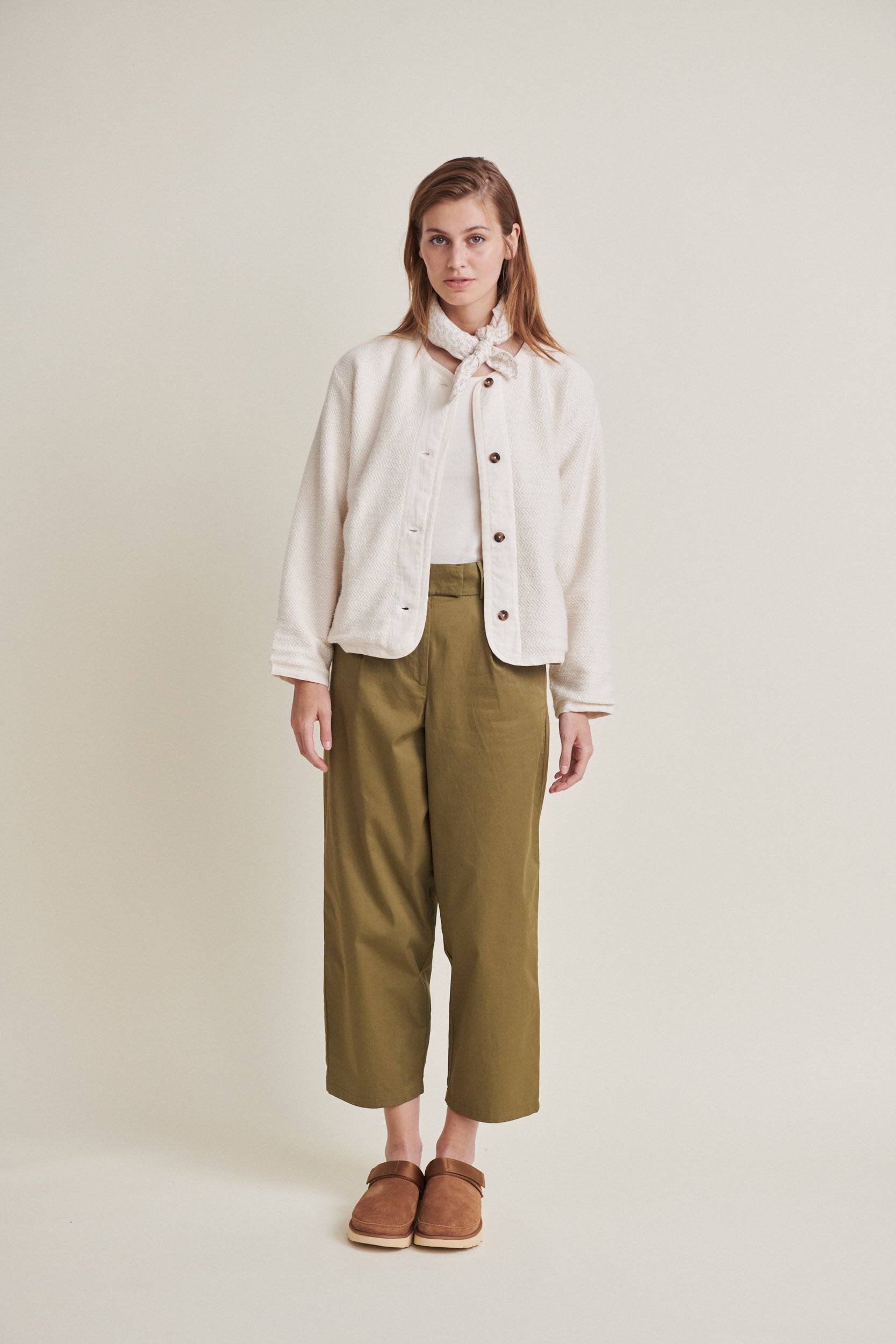 Basic Apparel Turid Cardigan Bluser 183 Birch